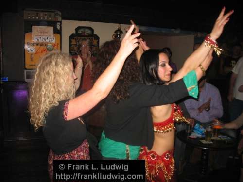 Bellydancing in McGarrigle's